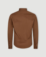 Marco Crunch Jersey Shirt - Warm Camel - Mos Mosh Gallery - Kul og Koks