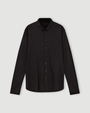 Marco Crunch Jersey Shirt - Black