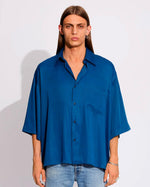 Mazwell Shirt - Blue - Won Hundred - Kul og Koks
