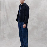 Lunar Jacket - Dark Navy Stripe
