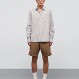 Sune Poplin Shirt - Brun