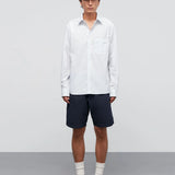 Sune Poplin Shirt - Ballad Blue