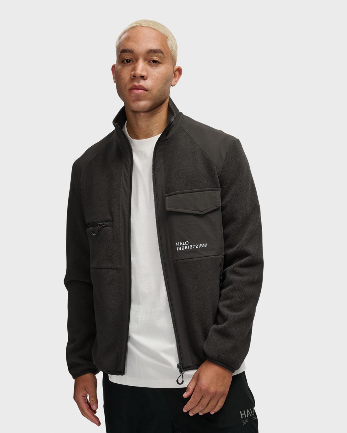 Paneled Fleece Jacket - HALO - Kul og Koks