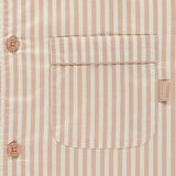 Double Striped Pyjamas Shirt - Sand