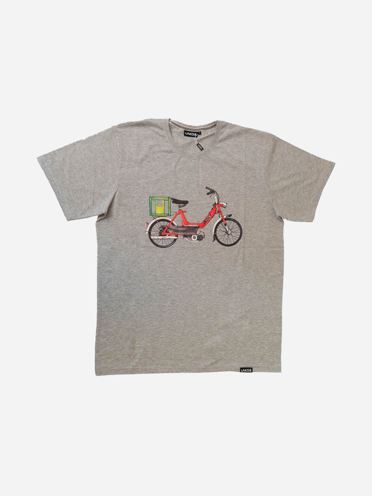 Red Puch T-shirt - Light Grey