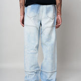 Repaired Jeans - Light Blue - LAU LAU - Kul og Koks