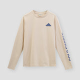 Shores LS T-shirt - Oyster Gray