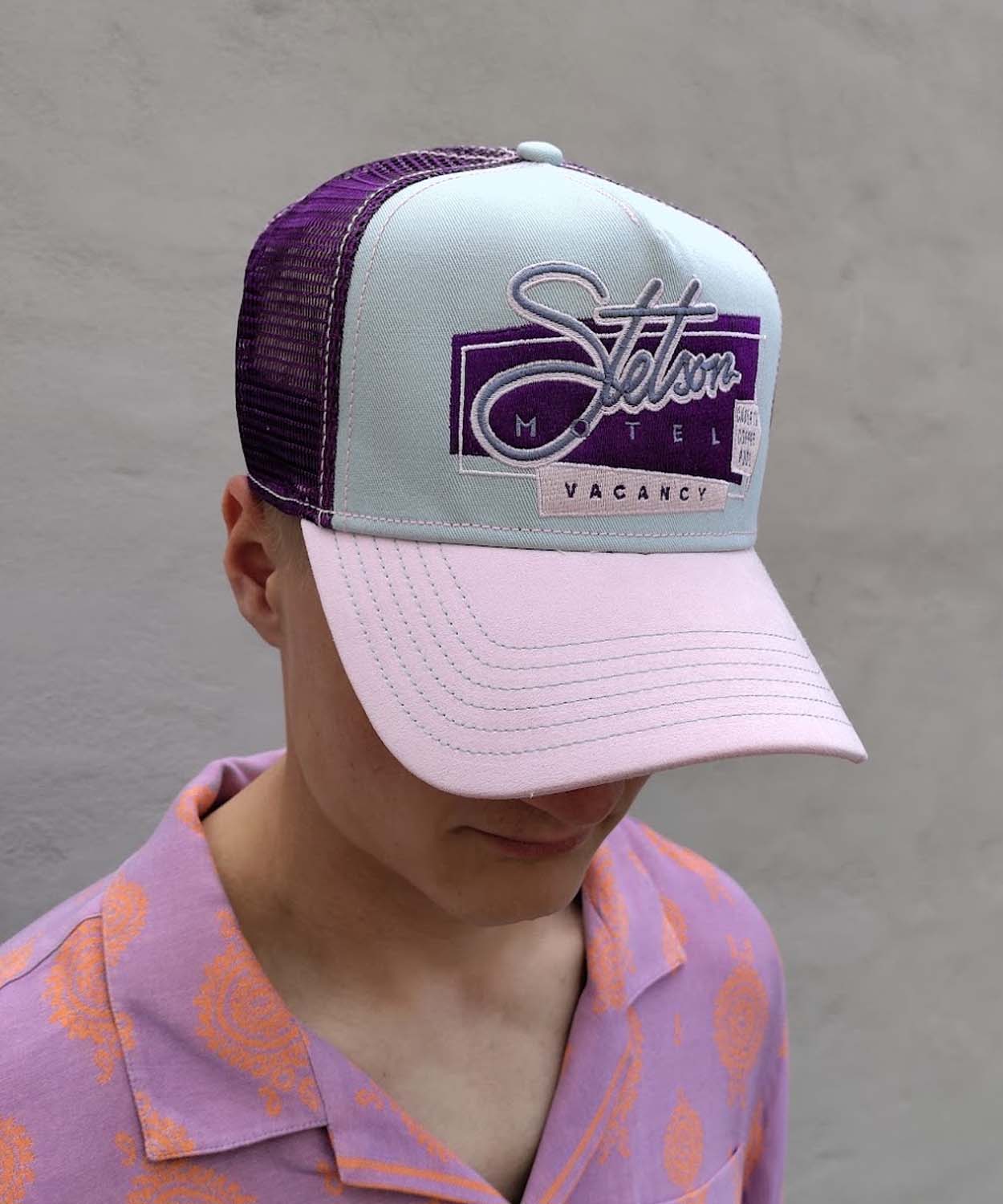 Motel Trucker Cap - Lilla