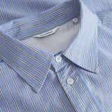Sven Reg LS Shirt - Blue Stripe