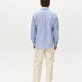 Sven Reg LS Shirt - Blue Stripe