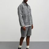 Texas Chore Jacket - Washed Black