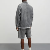 Texas Chore Jacket - Washed Black