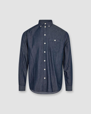 Theo Denim Shirt - Navy