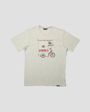 Tuk-puch T-shirt - Oatmeal Melange