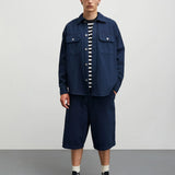 Twill August Work Shirt - Navy