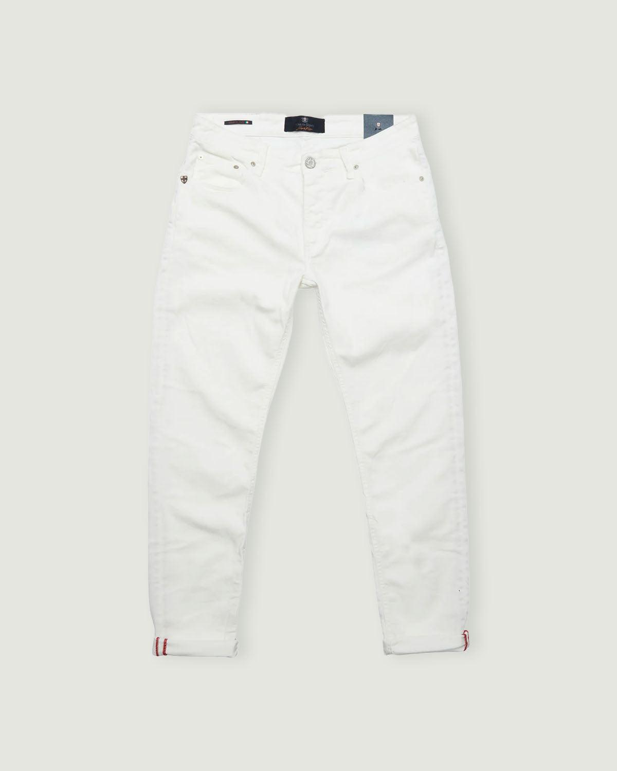 Vinci Bianco Jeans - White - Blue de Genes - Kul og Koks