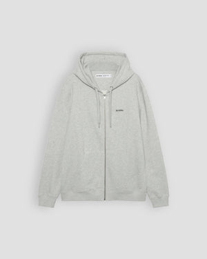 Essential Logo Zip Hoodie - Grey