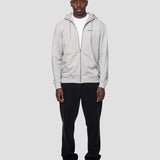 Essential Logo Zip Hoodie - Grey