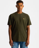 1318 Awa Loose T-shirt - Army Melange - Revolution - Kul og Koks