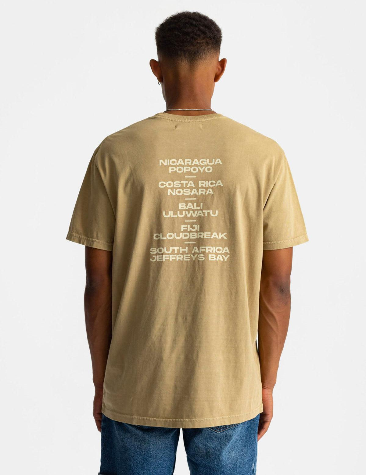 1324 Loc Loose T-shirt - Khaki - Revolution - Kul og Koks