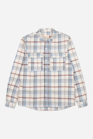 3913 Utility Overshirt - Off White