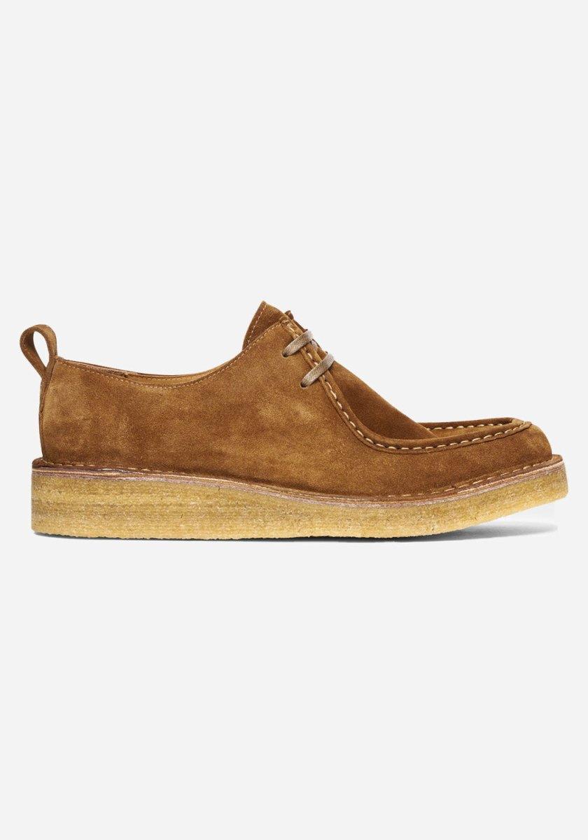 50100 Derby Suede - Cognac - AHLER - Kul og Koks