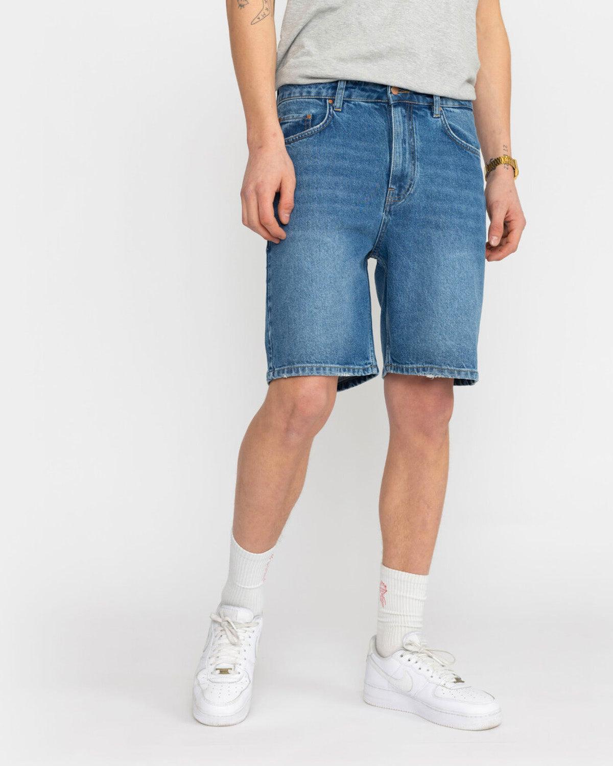 5443 Bottoms Shorts - Blue - Revolution - Kul og Koks