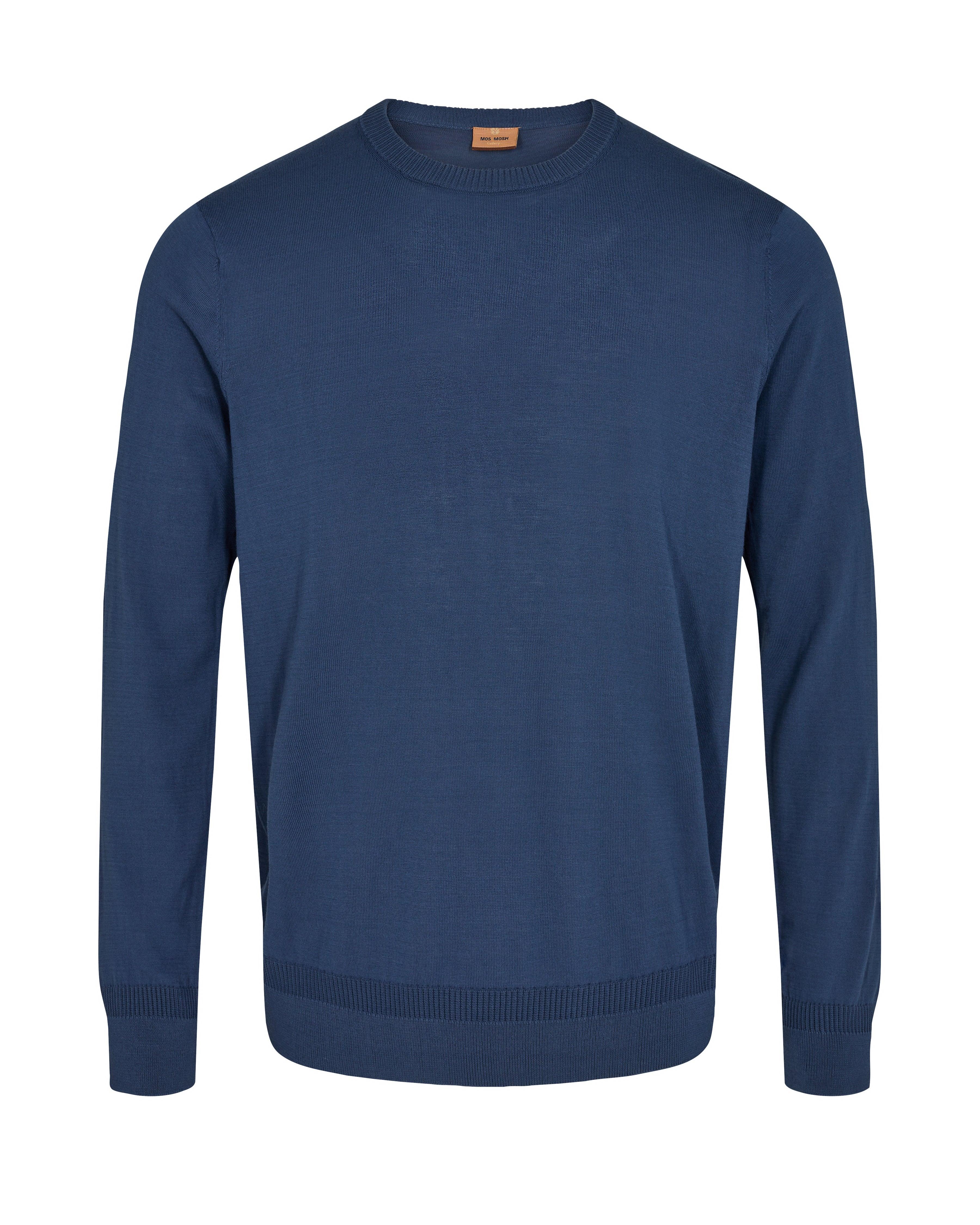 Winston O-Neck Crew - Navy - Mosmosh Gallery - Kul og Koks