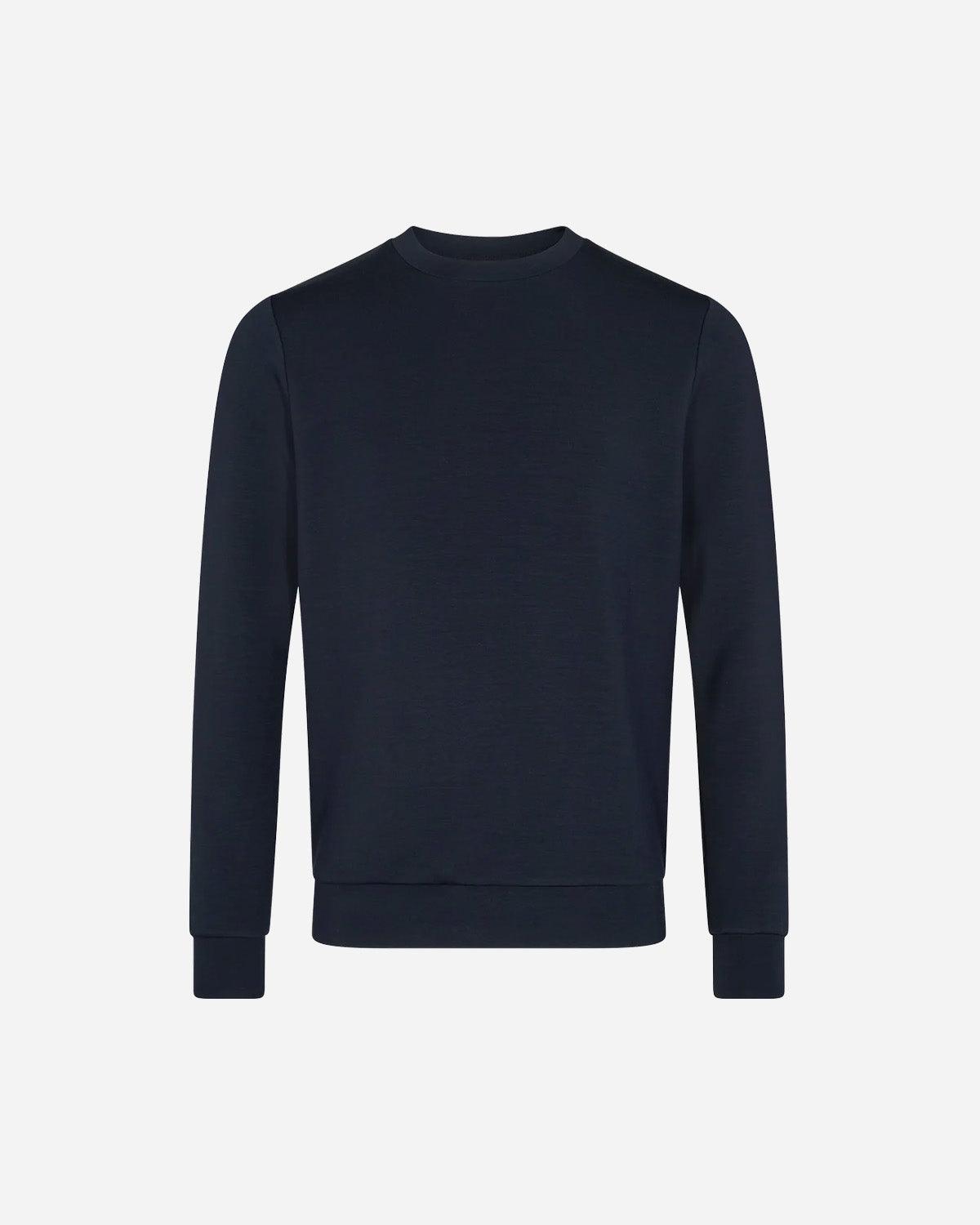 Abel Crew Sweatshirt - Navy - Mos Mosh Gallery - Kul og Koks