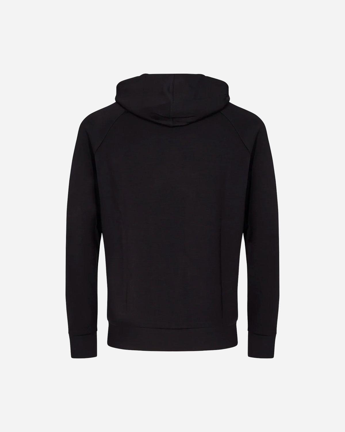 Abel Hood Sweatshirt - Black - Mos Mosh Gallery - Kul og Koks