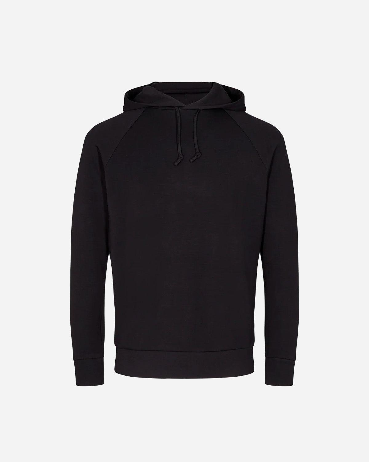 Abel Hood Sweatshirt - Black - Mos Mosh Gallery - Kul og Koks