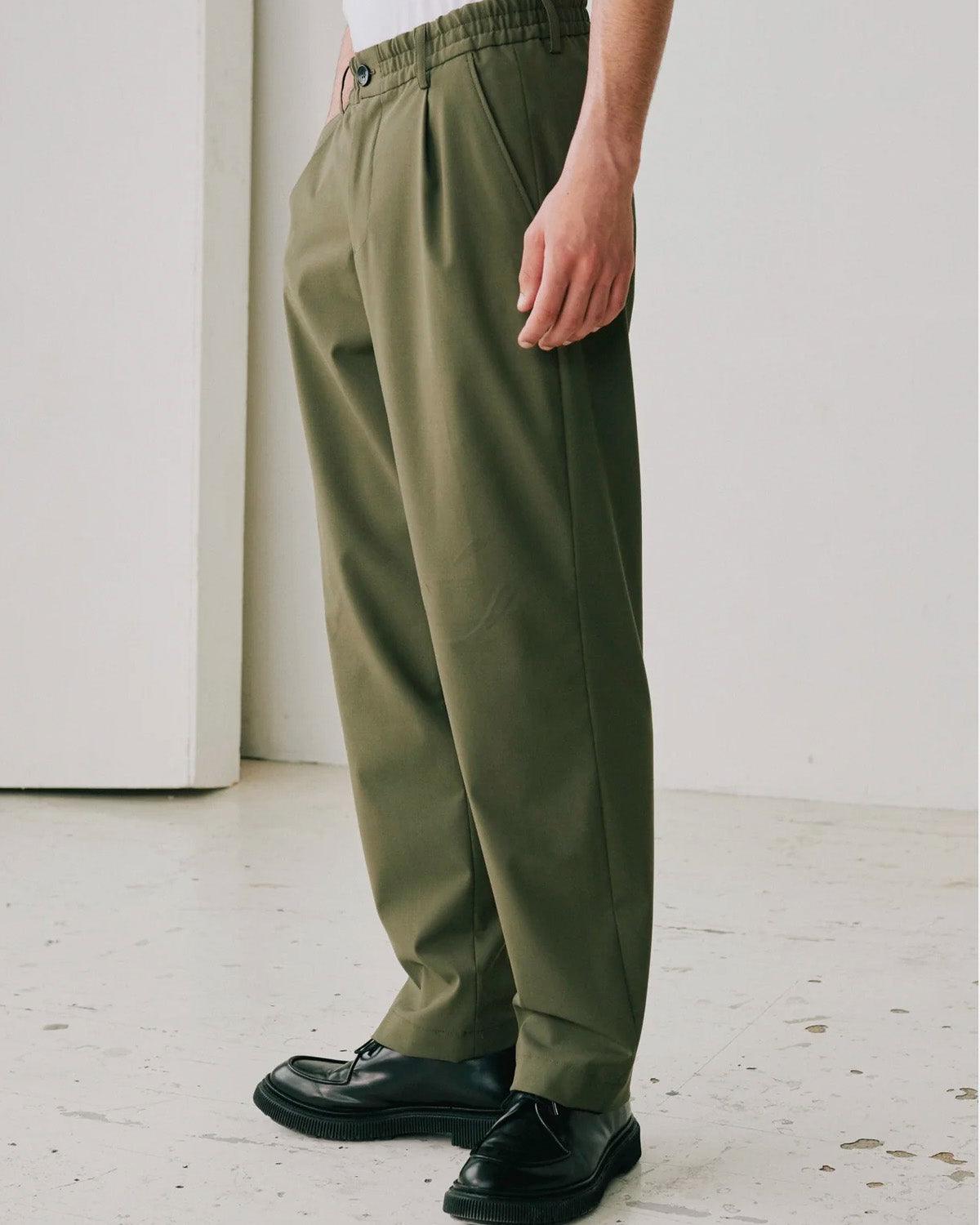 Agency Pants - Olive - Libertine-Libertine - Kul og Koks