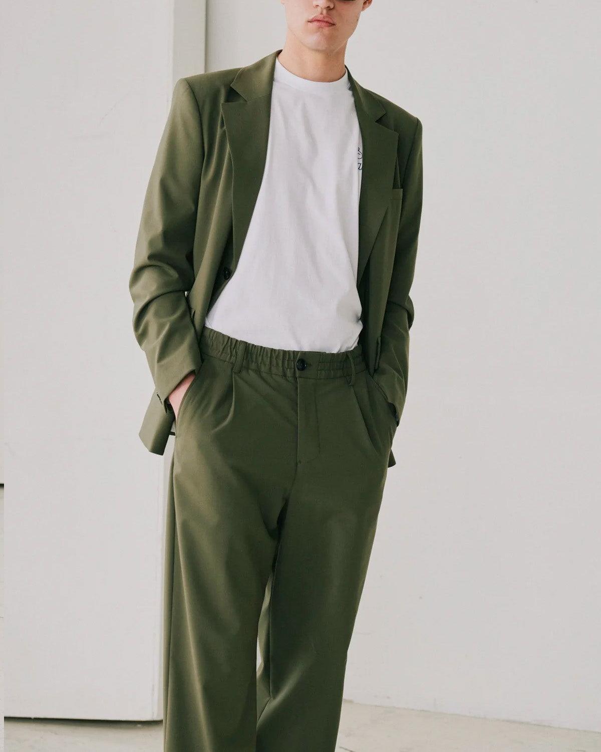 Agency Pants - Olive - Libertine-Libertine - Kul og Koks