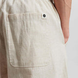 Akjames Linen Shorts - Brown Rice - Anerkjendt - Kul og Koks