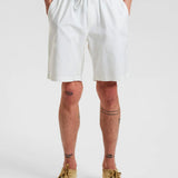 Akjames Linen Shorts - Tofu - Anerkjendt - Kul og Koks