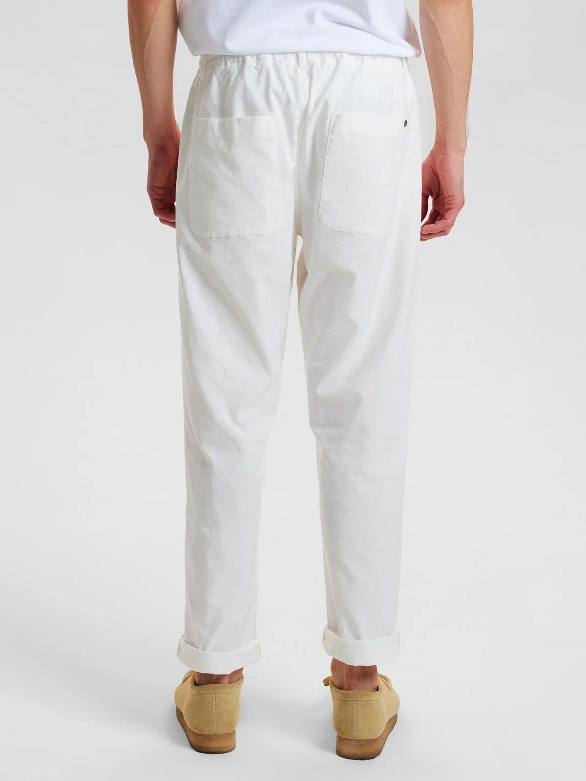 Akjan Elastic Line Pants - Tofu - Anerkjendt - Kul og Koks