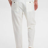 Akjulius Linen Pants Hvid - Anerkjendt - Kul og Koks