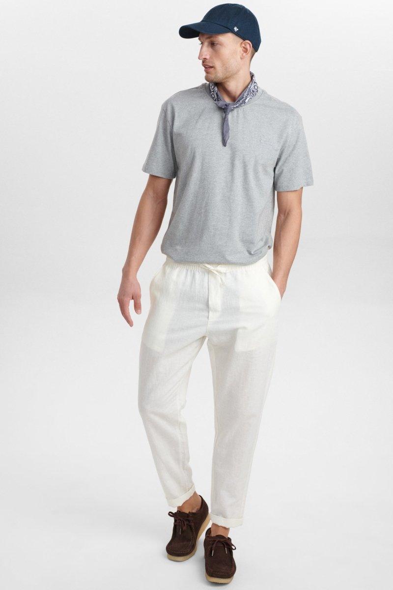 Akjulius Linen Pants Hvid - Anerkjendt - Kul og Koks