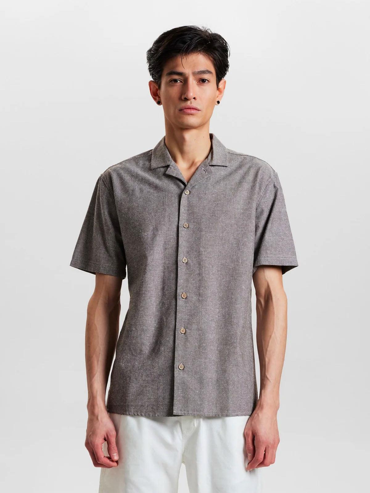 Akleon SS Shirt - Chocolate Brown - Anerkjendt - Kul og Koks