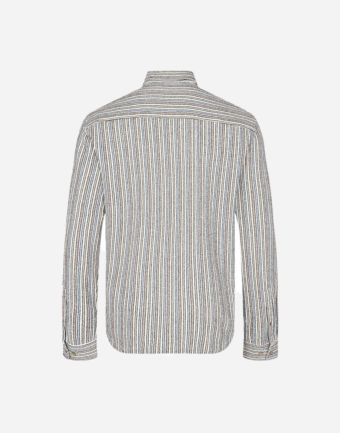 Aklouis Jacquard Shirt - Striped - Anerkjendt - Kul og Koks