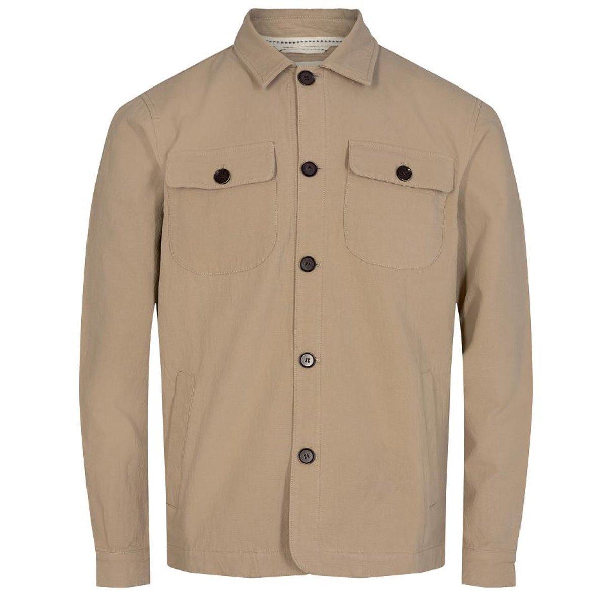 Akoscar Bubble Overshirt · Sand - Anerkjendt - Kul og Koks
