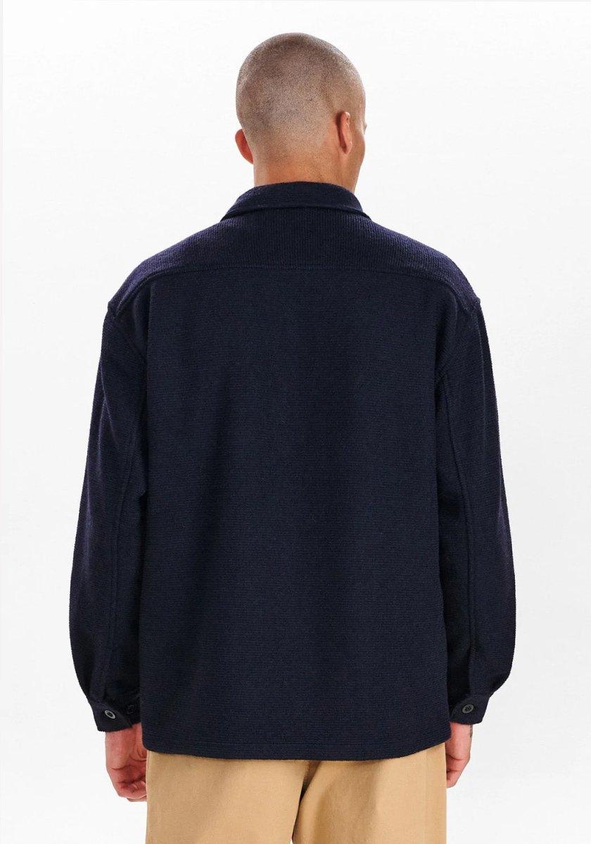 Akoscar Fleece Jakke - Navy - Anerkjendt - Kul og Koks