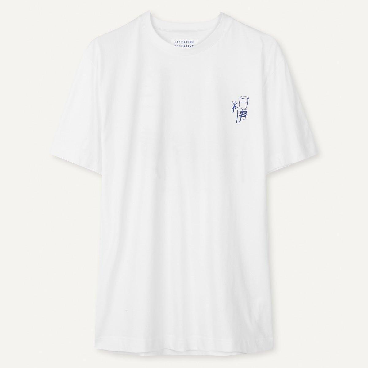 Beat Refill White Tshirt - Libertine-Libertine - Kul og Koks