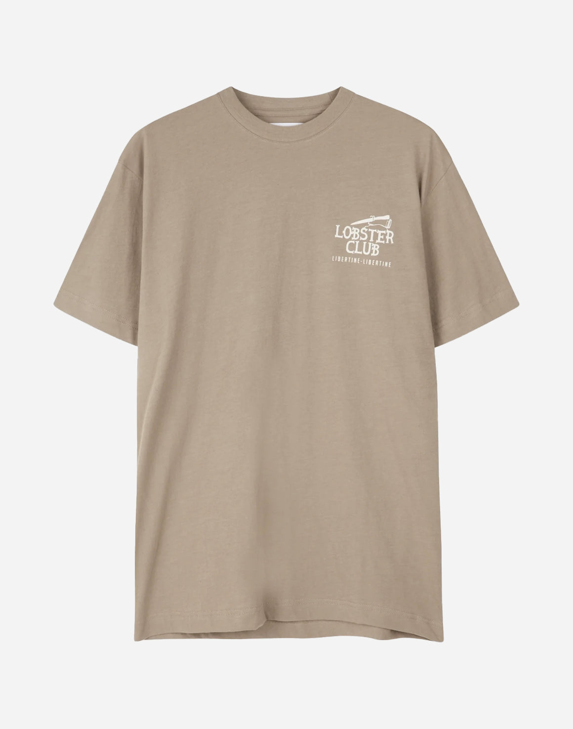 Beat Lobsterclub T-shirt - Brun - Libertine-Libertine - Kul og Koks