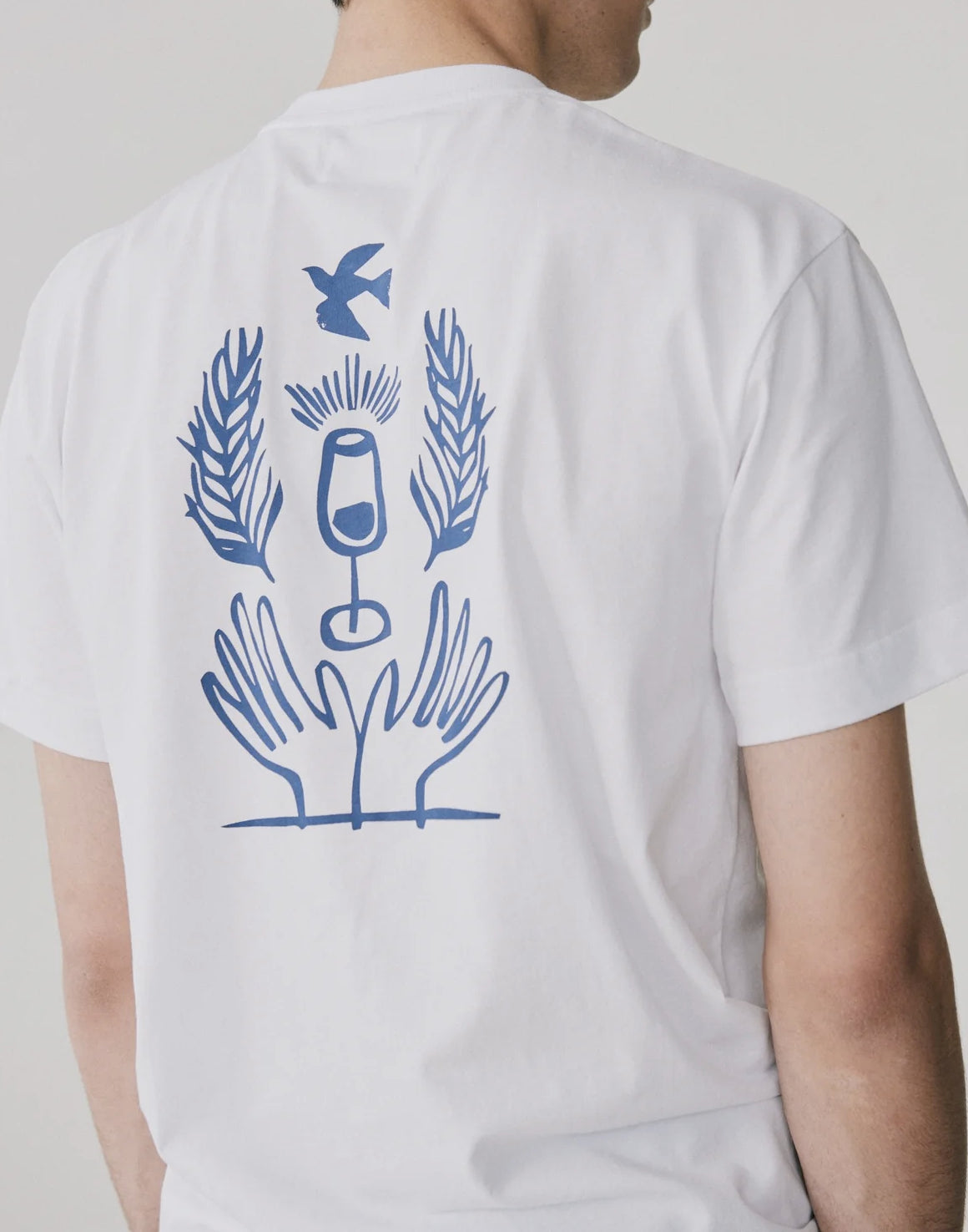 Beat Peace T-shirt - Hvid - Libertine-Libertine - Kul og Koks