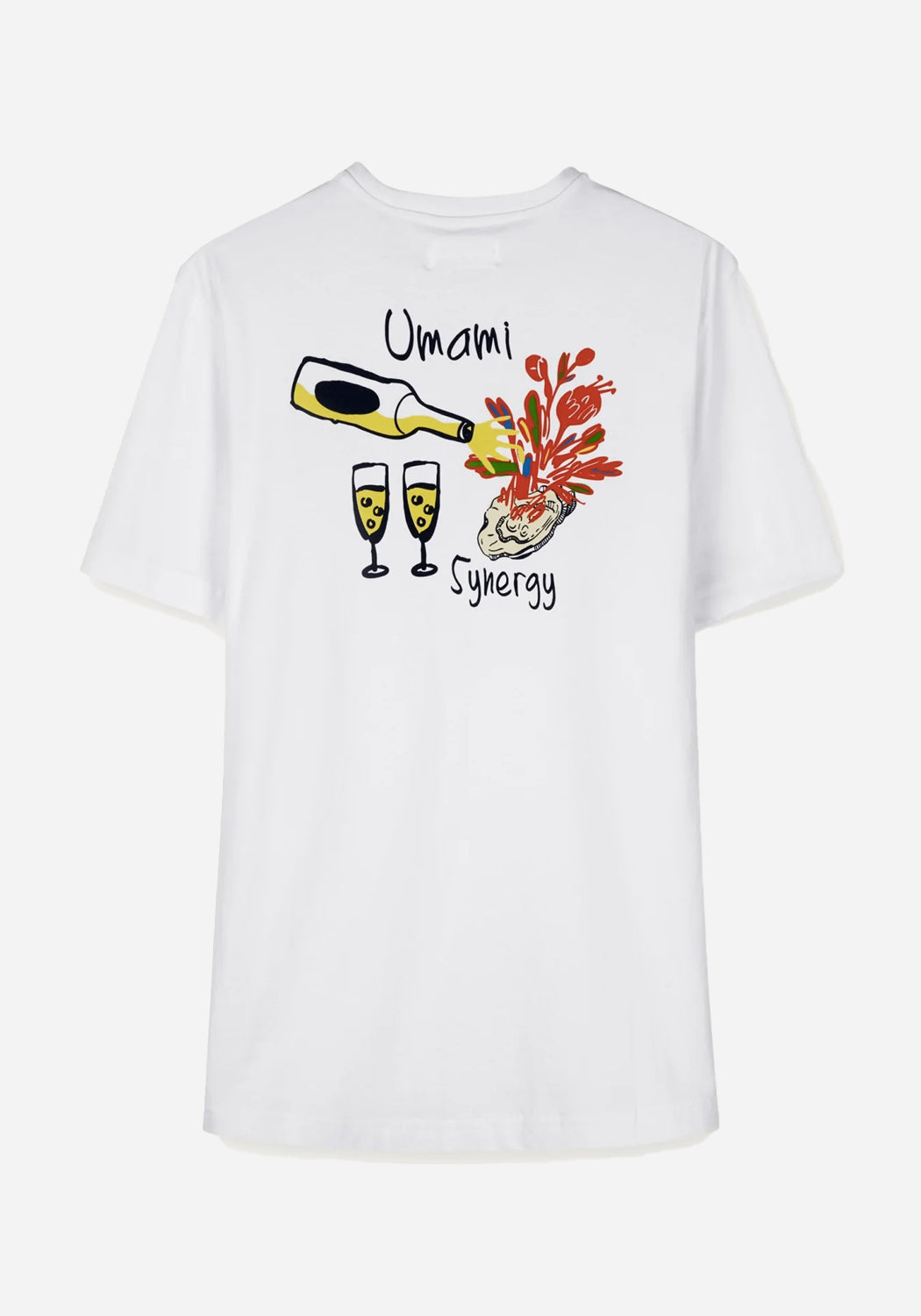 Beat Umami Tshirt - White - Libertine-Libertine - Kul og Koks