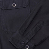 Canvas Skyler Shirt - Black - Mads Nørgaard - Kul og Koks