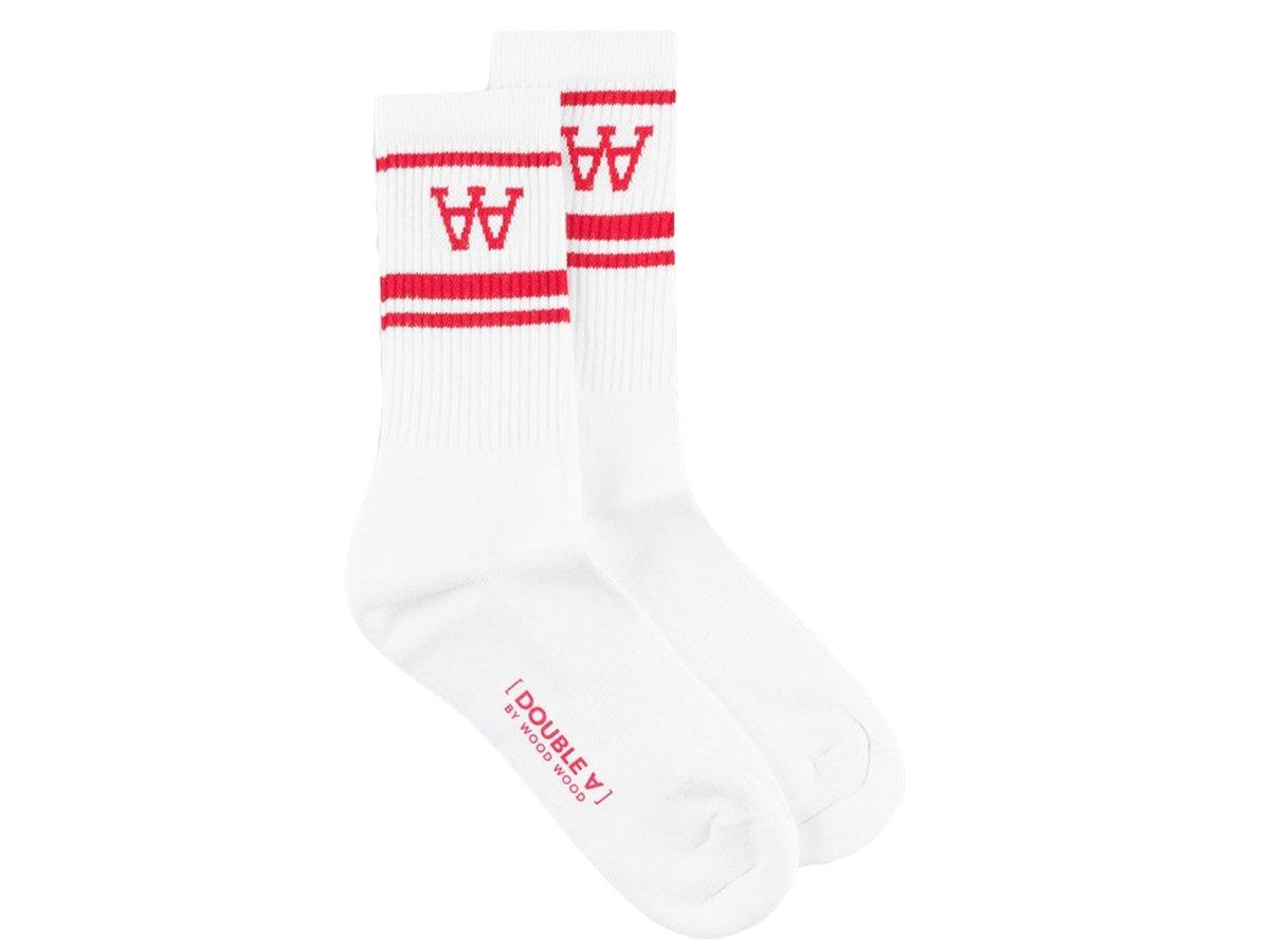 Con 2 Pack Socks · Rød - WOOD WOOD - Kul og Koks