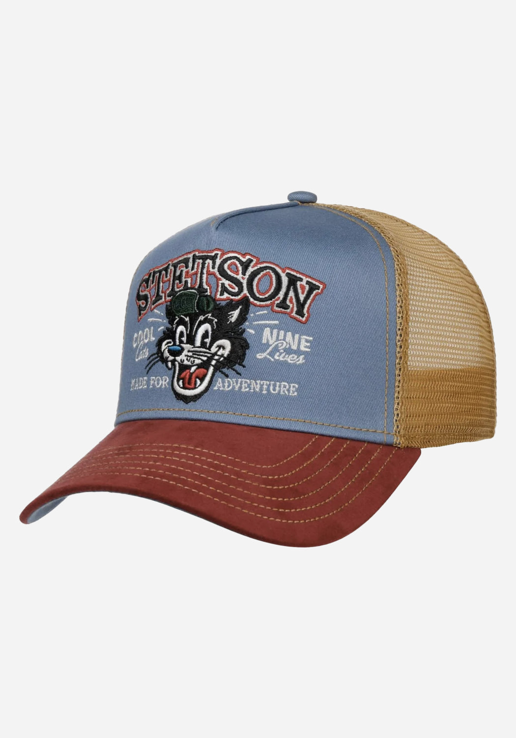 Cool Cats Trucker Cap - Blue - stetson - Kul og Koks