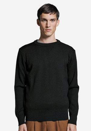 Defensor Knit Crewneck - Black